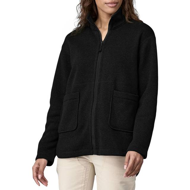 Patagonia Women's Better Sweater Jacket Fleecejacka Dam Storlek XL Färg grå/brun