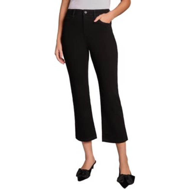 Jones New York High-Rise Crop Kick Flare Jean