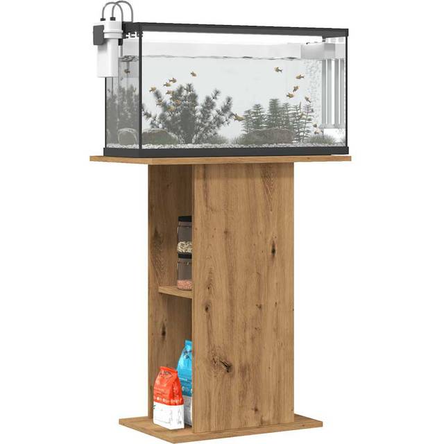 Christi Aquarium Stand - Artisan Oak (72.5cm H x 60.5cm W x 36cm D)