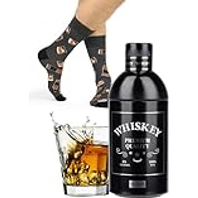 soxo Roliga Strumpor Herr Funny Gift For Men Present Socks Men 40-45 Whisky 1 Par