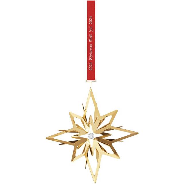 Georg Jensen 2024 Star Brass Juletræspynt 11.7cm