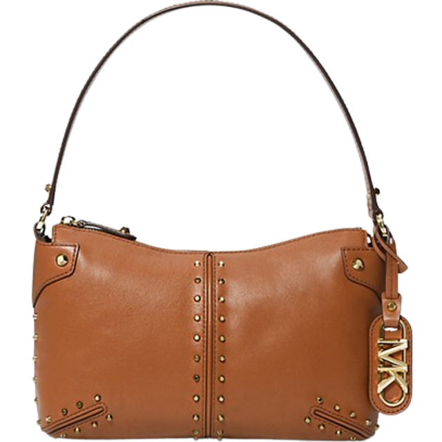 Michael Kors Astor Luggage Shoulder Bag. - Brown (Size 28cm x 8cmx 17cm.)