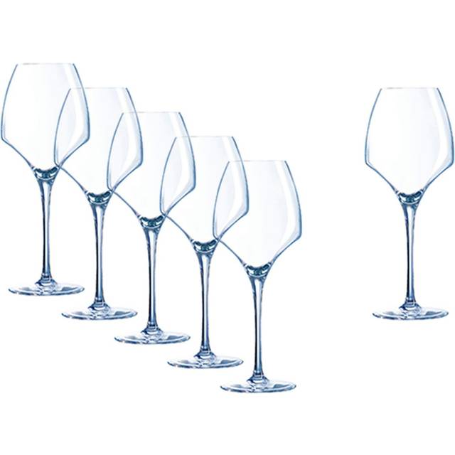 White Wine Glass Clear 6-pack