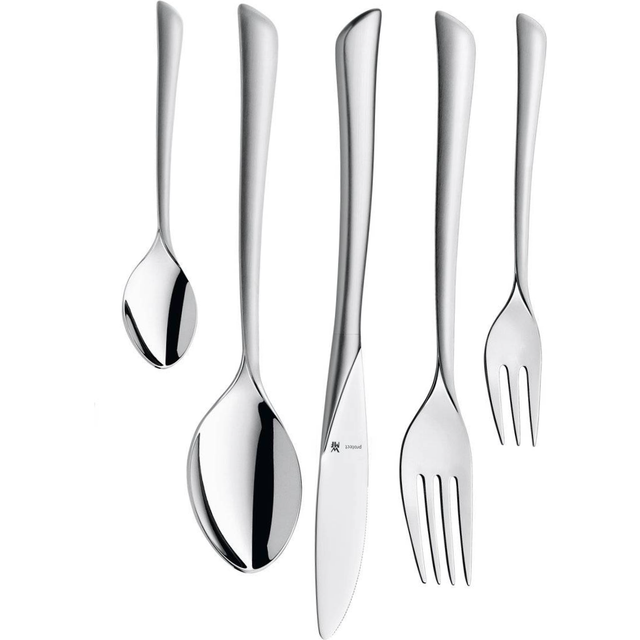 WMF Virginia Cromargan Protect Bestick, Rostfritt Stål, Silver, Paket med 30