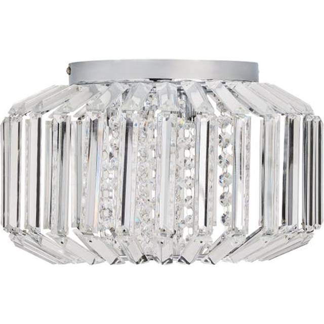 Chantilly Jewel Flush Ceiling Light - Chrome