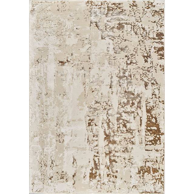 (120 x 170 cm ) Modern Emperor Thick Area Rugs - 320- Beige