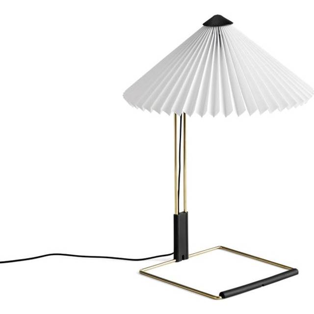HAY Matin table table lamp Ø30 cm White-steel