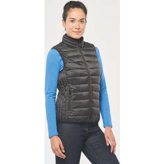 LightweightSleeveless Puffer Jacket Kariban - Noir
