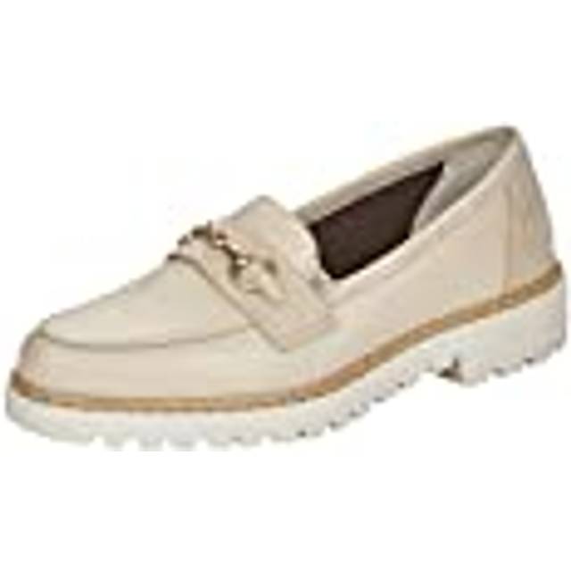 Rieker Dam 54862-80 Loafers, Vit, 37 EU