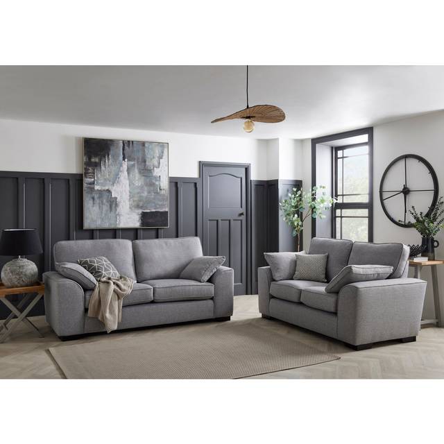 Avelia 2 - Piece Living Room Set - Grey (2)