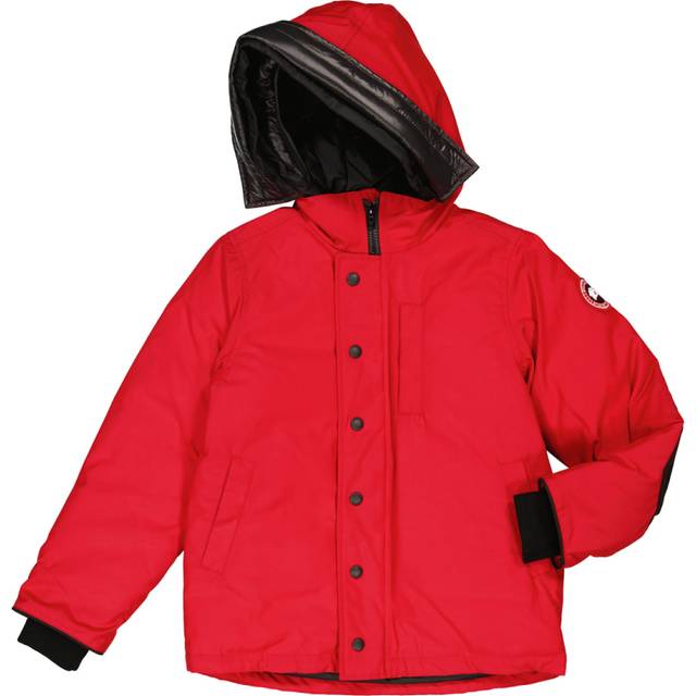 Canada Goose Red Down Padded Logan Jacket - 7-8 year
