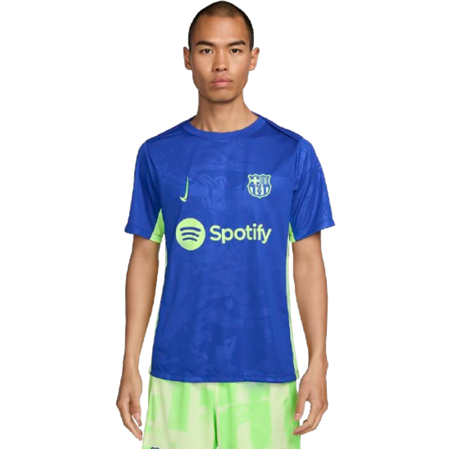 Barcelona Nike Pre Match Third Shirt - Blue