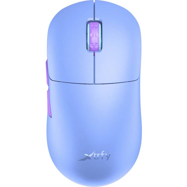 Cherry Xtrfy M8 Trådlös Ultra-Light Gamingmus - Frosty Purple