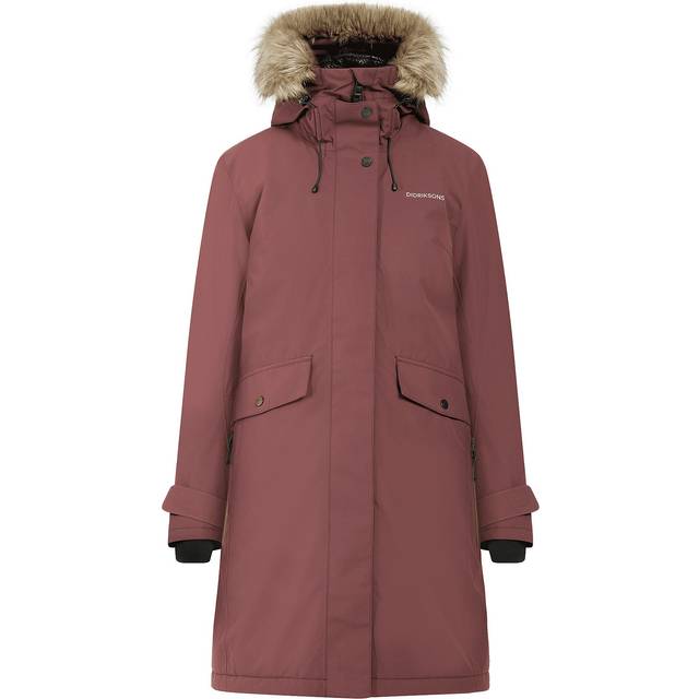 Didriksons Women's Erika Parka 3 Old Rust, 48