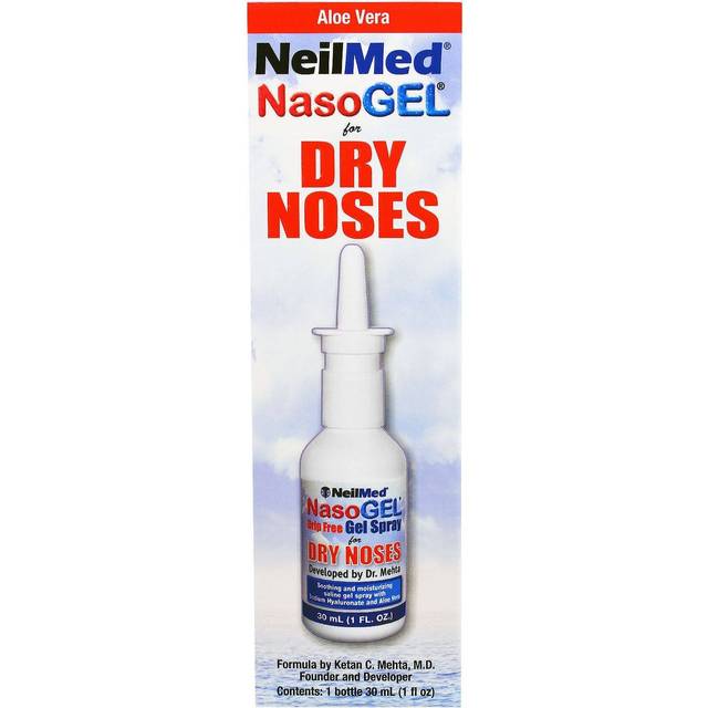 NeilMed NasoGel for Dry Noses Drip Free Spray 1 fl oz