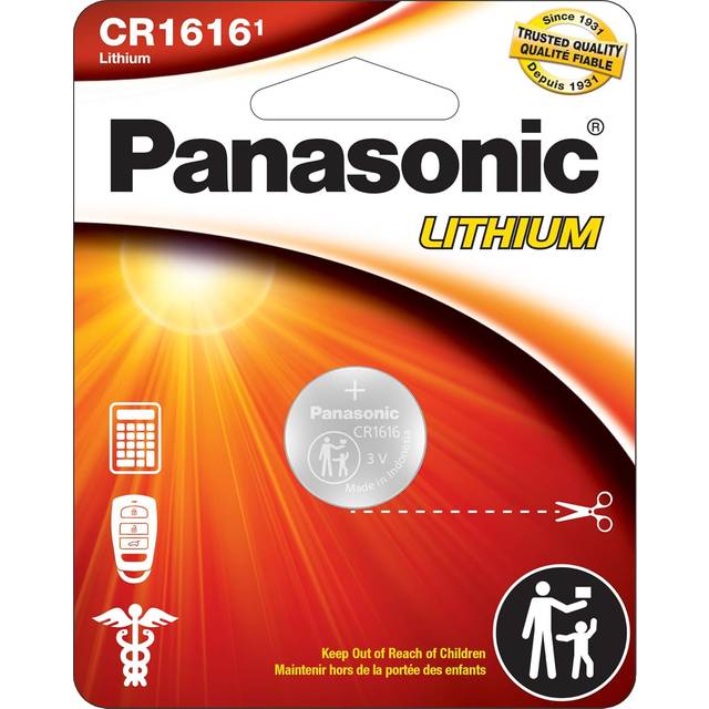 Panasonic CR1616 Coin Cell Battery | 1 Pack