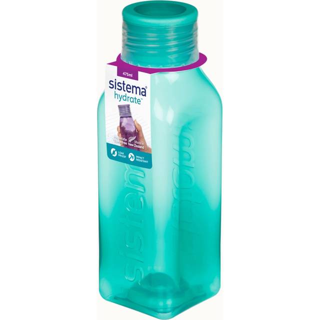 Sistema Water Bottle, Assorted Color, 475 ml