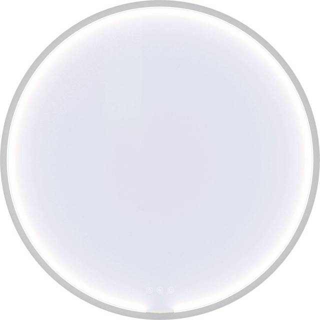 Spegel Scanbad Moon Med Belysning Vit Matt 75Cm