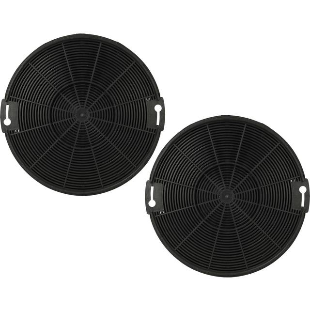 Vhbw - 2x Activated Carbon Filter compatible with Zanker ZKP6010X Extractor Hood - 15 cm