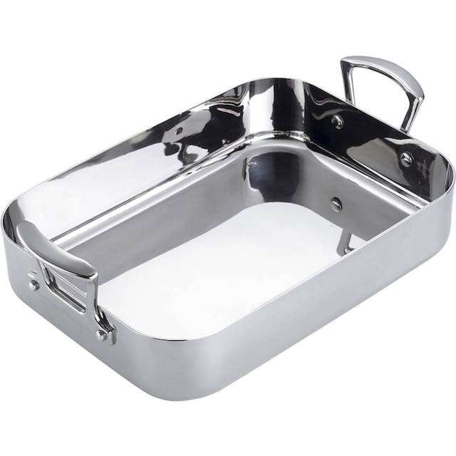 Scanpan Scanpan Fusion 5 långpanna roaster 35x24 cm - Silverfärgad