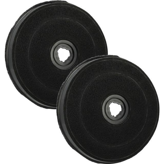 Vhbw - 2x Filter Activated Carbon Filter compatible with Zanussi ZHP622N - 942492039, ZHP622NX - 942492037, ZHP622W - 942492036 Extractor Fan