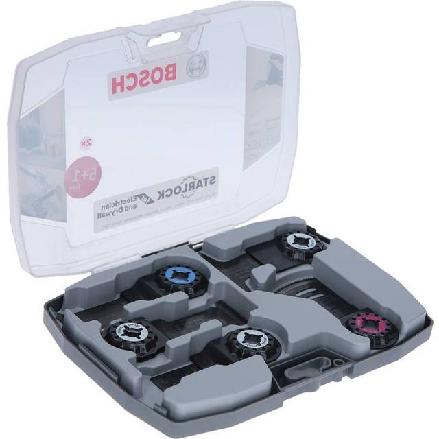 Bosch 6 Piece Starlock Oscillating Multi Tool Electrician Drywall Blade Set