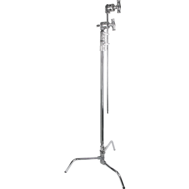 Kupo CT-40MK 40" Master C-Stand with Turtle Base Kit - Silver