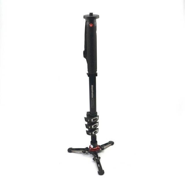 Manfrotto XPRO Video 4 Section Aluminium Monopod
