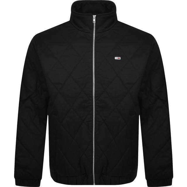 Tommy Jeans Essential Quilted Jacket Black