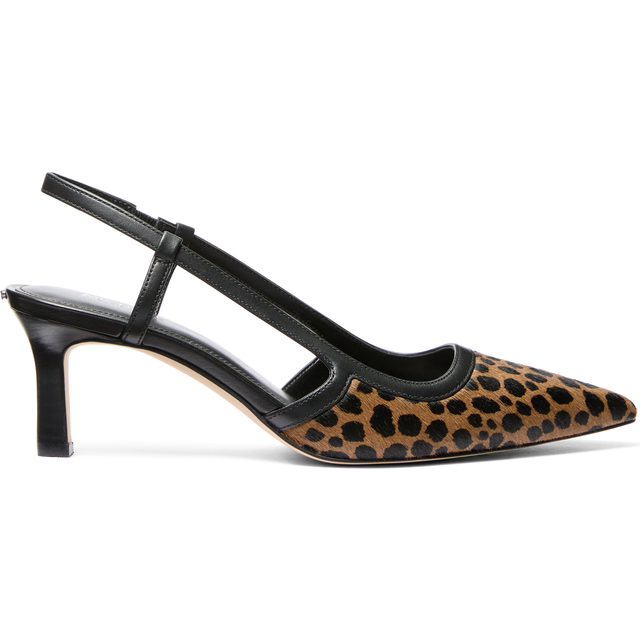 Michael Kors Heels - Alora Mid Sling - leo print - Heels for ladies - 6 (UK)