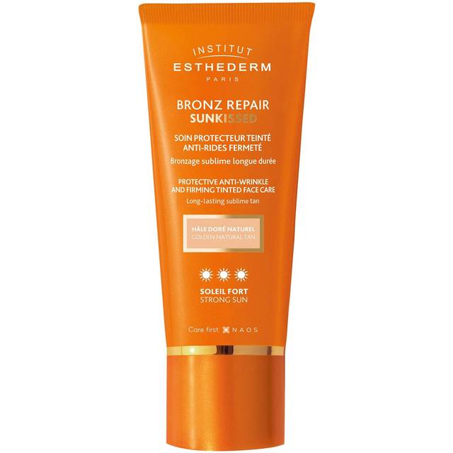 Institut Esthederm Brons Repair Soin Protecter Teinté Anti-Rides Fermeté Soleil Fort 50 ml