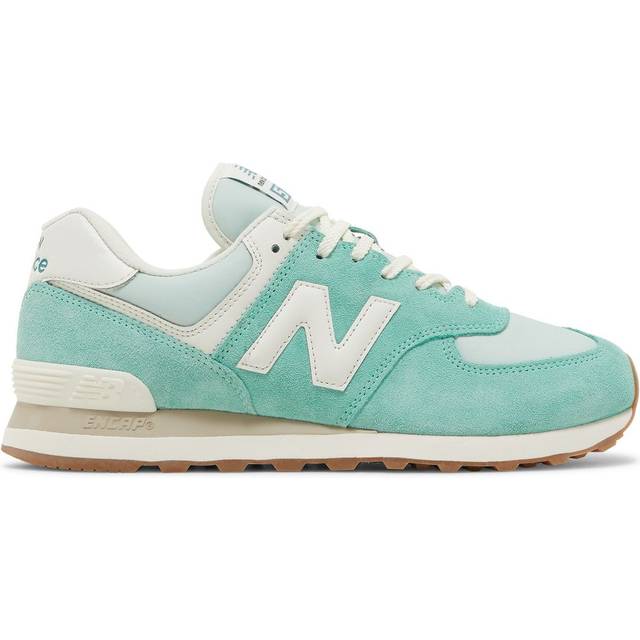 New Balance 574 J3 ホワイト/グリーン New Balance 574 v3 SL J3 UGS574J3 Width 2E WHITE GREEN Golf