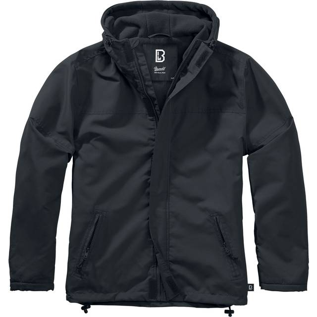 Brandit Windbreaker Frontzip, textile jacket , color: Black , size: XL