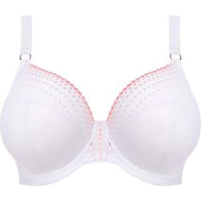 Elomi Matilda Underwired Plunge Bra - White - I 100