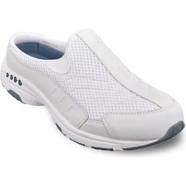 Easy Spirit womens Traveltime Mule  White 130  6 US