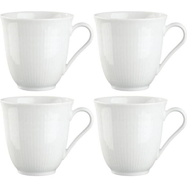 Swedish Grace Mugg 30 cl Snö 4 st - Snövit