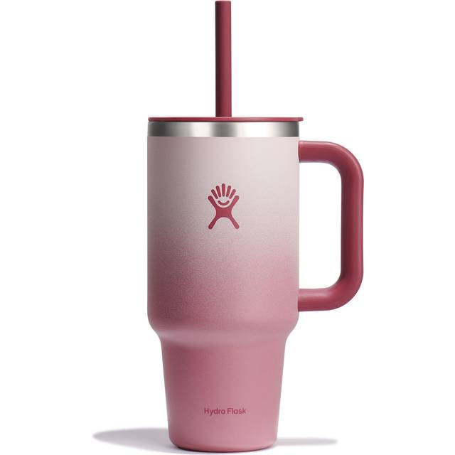 Hydro Flask 32 oz All Around Travel Tumbler Ombre Limited Edition - Isolerad vattenflaska Bayberry Ombre 32 oz (946 ml)