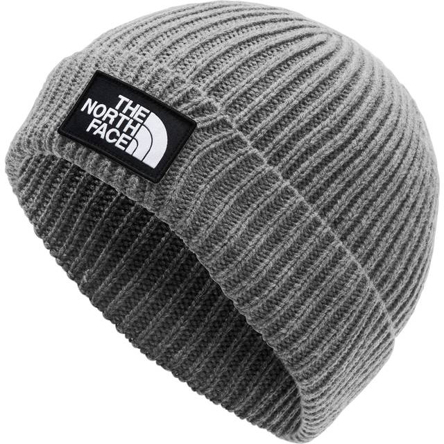 The North Face Tnf Logo Box Cuffed Beanie Tnf Medium Grey Heather One Size male - TNF Medium Grey Heather (One Size)