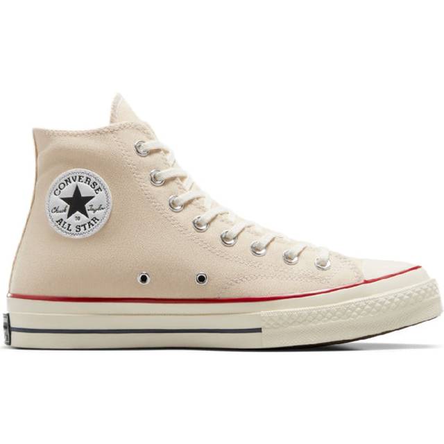 Converse – Chuck 70 – Gräddvita, höga sneakers med bred passform-Vit/a