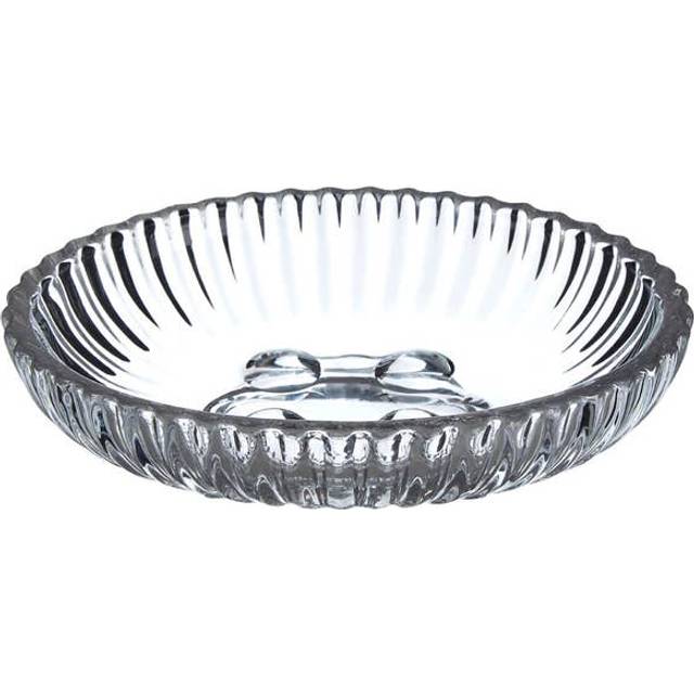 Premier Housewares Ticino Brittany Clear Glass Soap Dish
