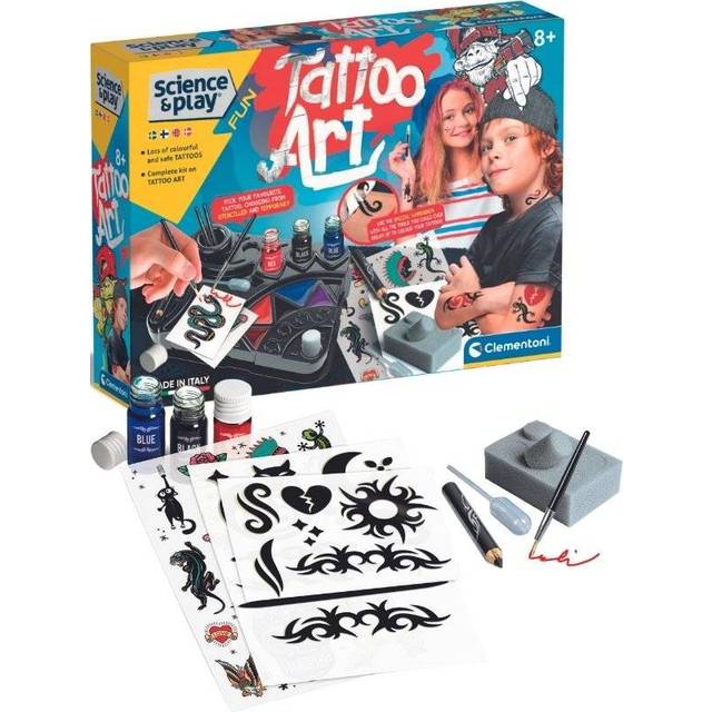 Science & Play Tattoo Art Tatueringsset