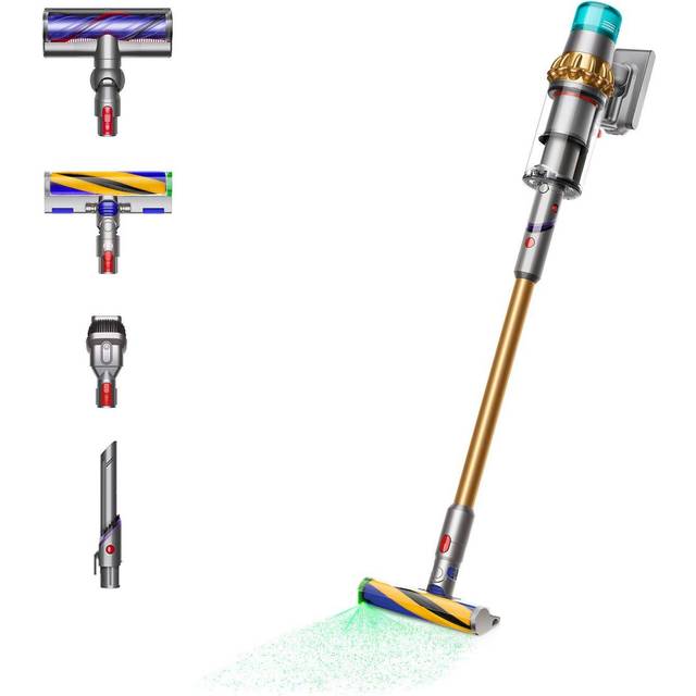 Dyson V15 Detect Absolute HEPA Filter, Sladdlös Handdammsugare, Guld (2023)