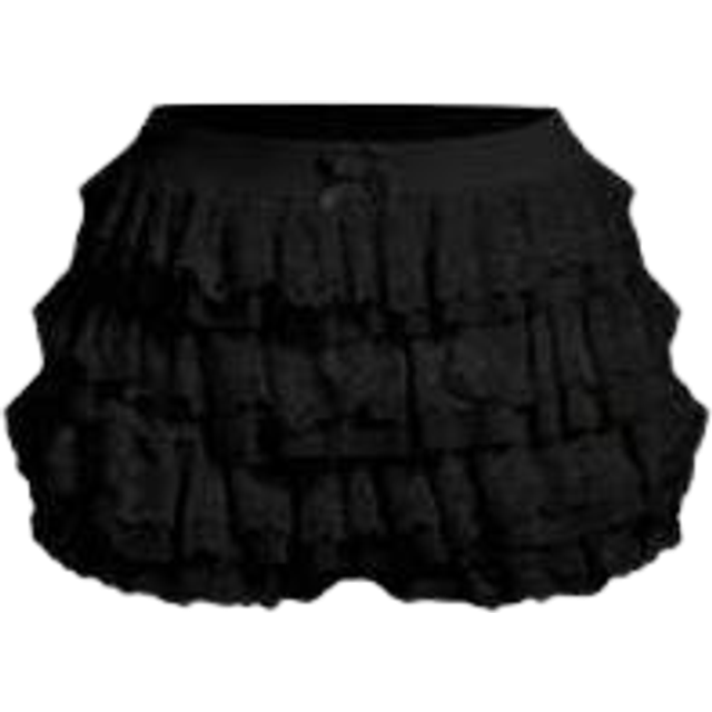 Vita sommarshorts Balletcore Sweet Bow Kawaii Mesh Contrast Spets Volanger Shorts Sommarshorts Sommar Damkläder Söta shorts - Svart (L,M,S,XL,XS,XXL,XXS)