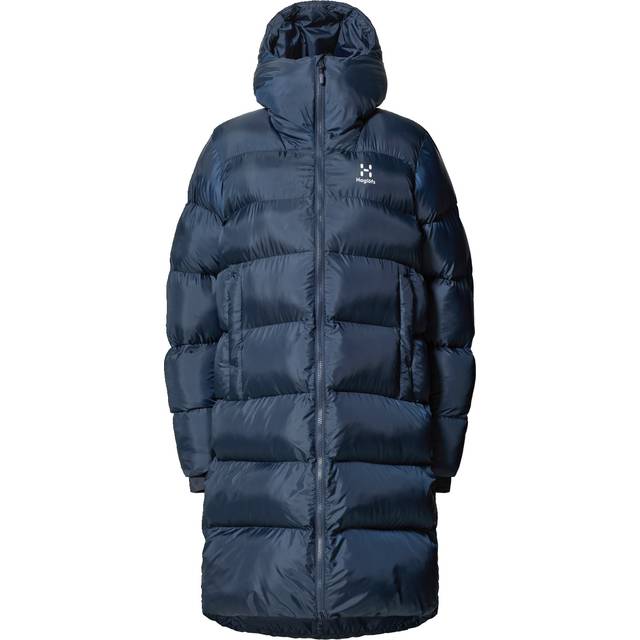 Hagl&#xF6;fs Long Mimic Parka - Parka - Dam Tarn Blue L