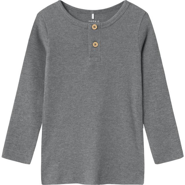 Name It Kab Langærmet T-shirt - Mockingbird