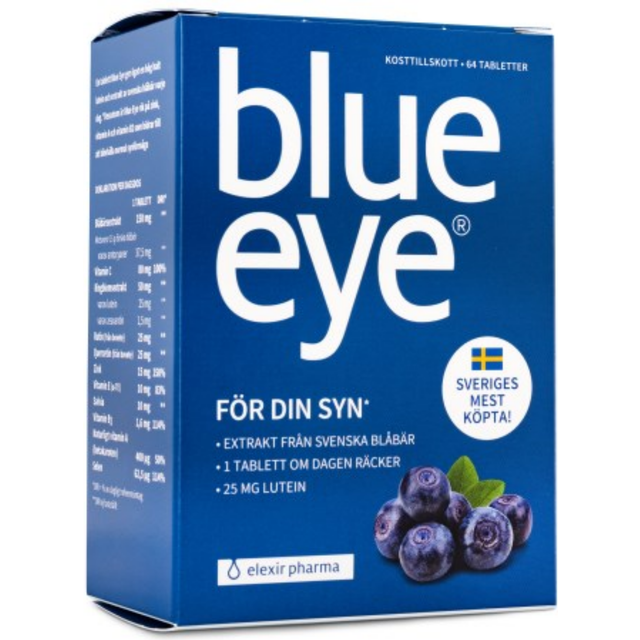 Elexir Pharma Blue Eye 64 tabletter