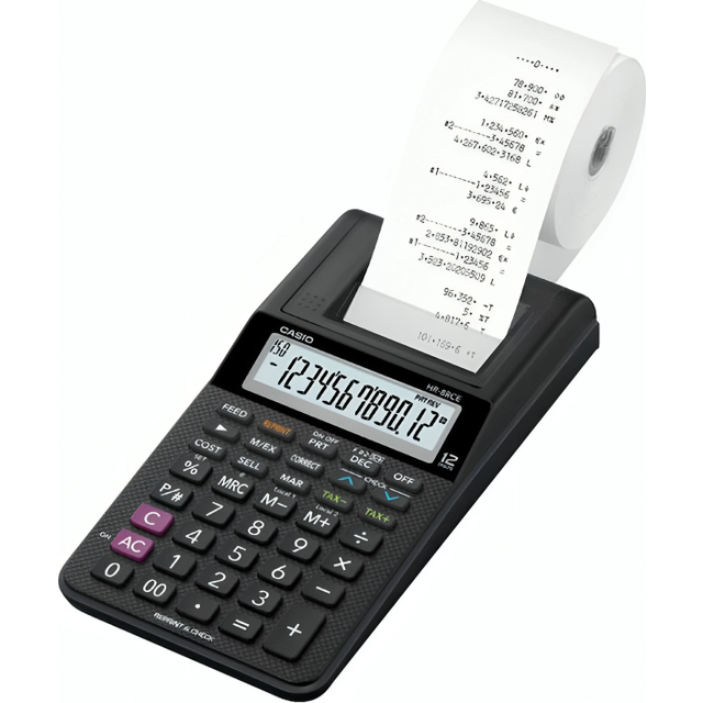 Casio HR-8RCE Print and Display Calculator