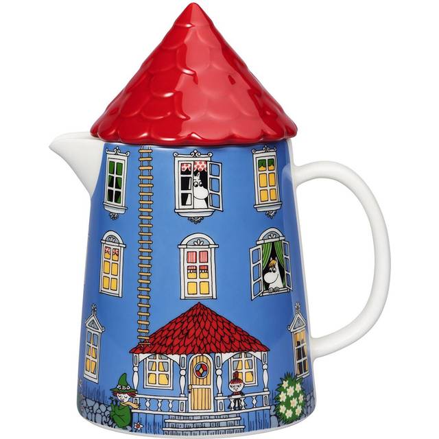Moomin Arabia - Mumin Kanna 1 L Muminhuset - Blå