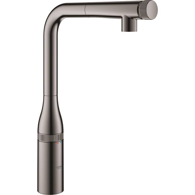 Grohe Essence SmartControl Kitchen Sink Mixer Tap - Hard Graphite Finish: Hard Graphite