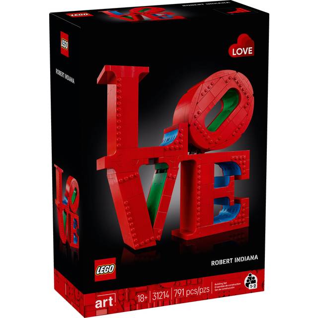 Lego Art Love Letters 31214 - One Colour